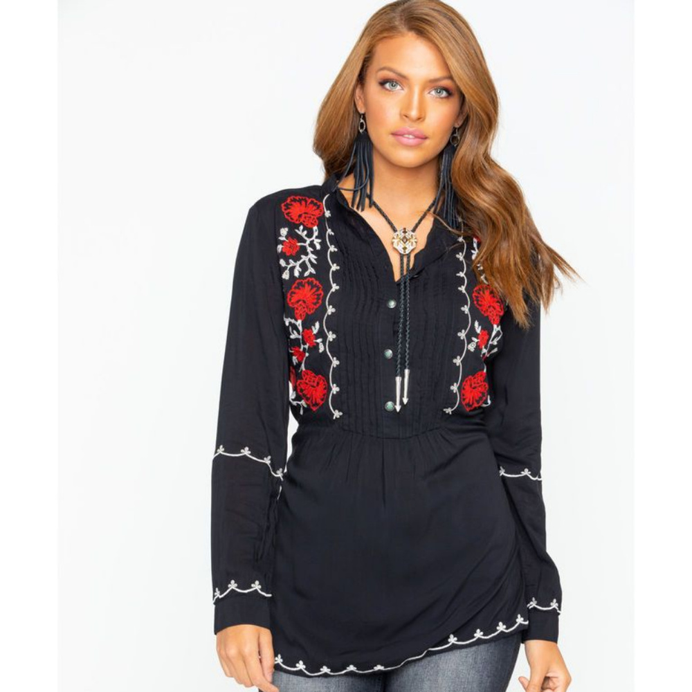 Tasha Polizzi Women's Black Dahlia Shirt